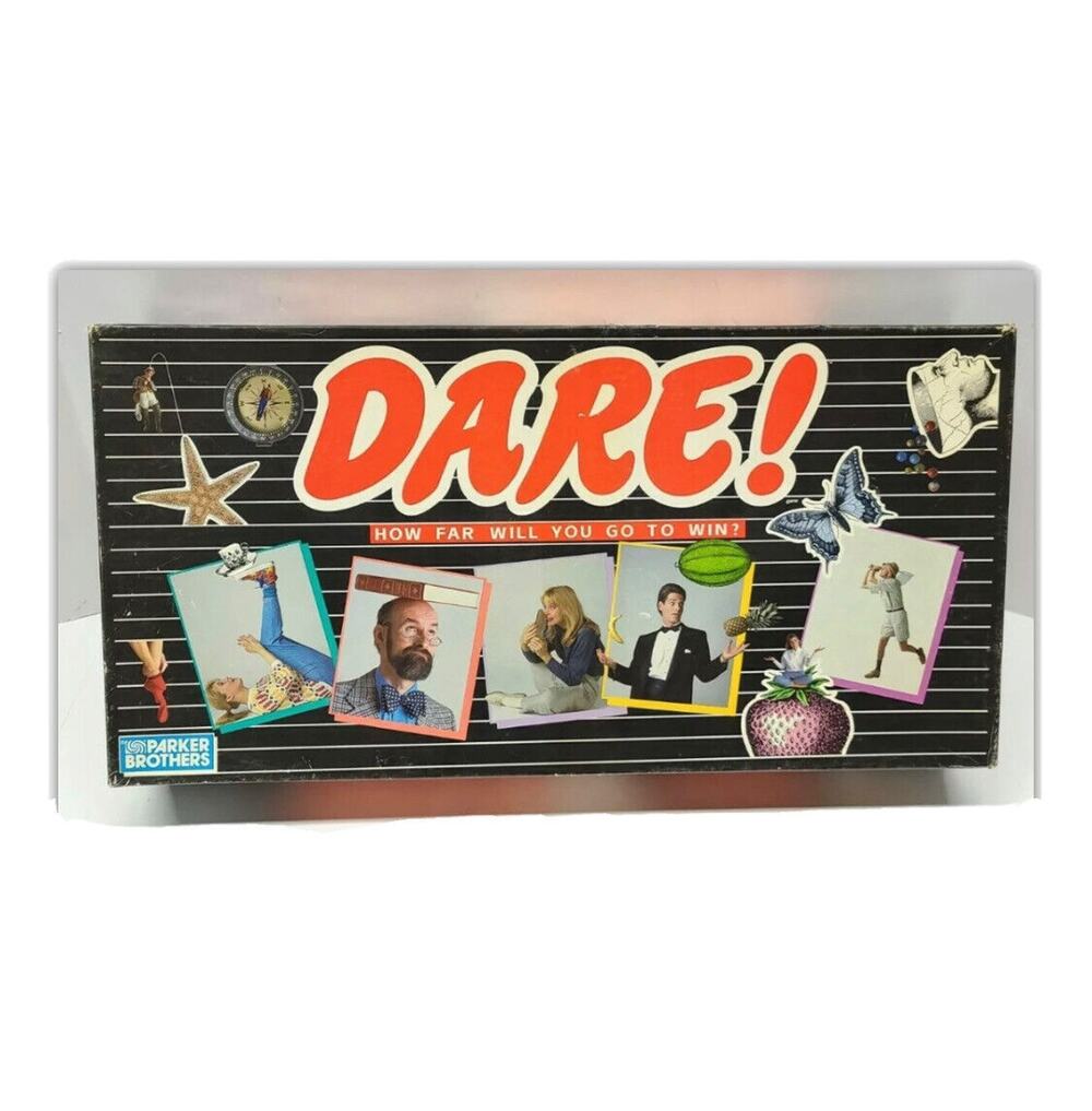 Board Game DARE! Adult Double Triple Dare You Parker Brothers No 0092 1988 New